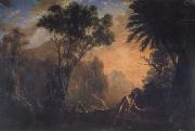Claude Lorrain Landscape with St Onofrio (mk17) France oil painting artist